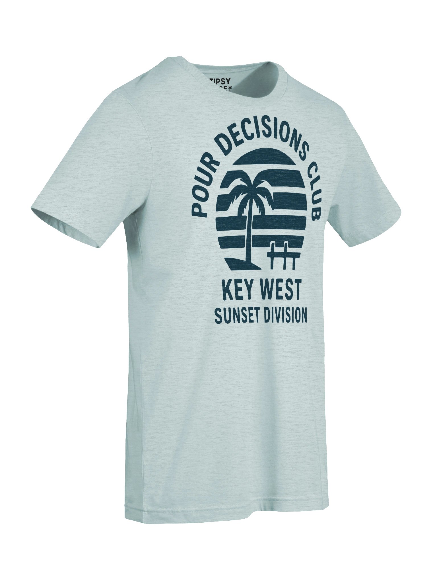 Pour Decisions Sunset Division Retro T-Shirt product image (5)