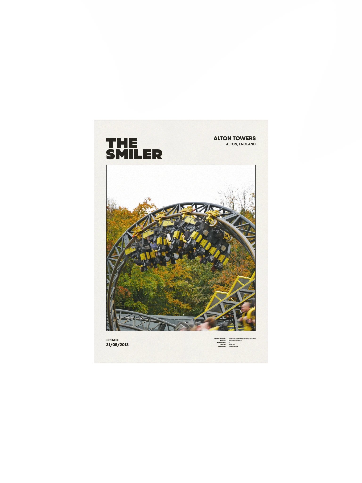 The Smiler Premium Poster product image (1)