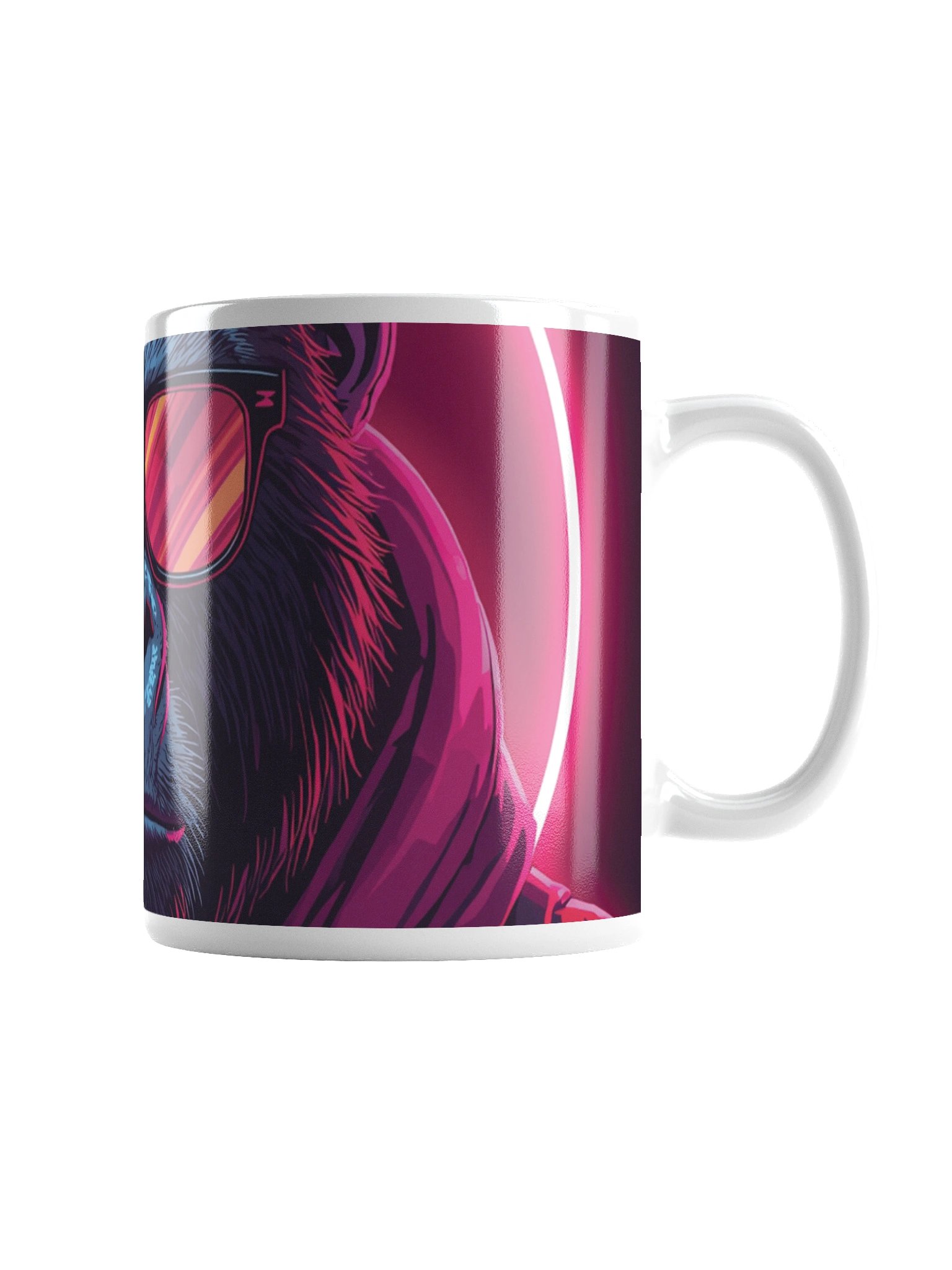 Neon Alpha Gorilla Mug product image (3)