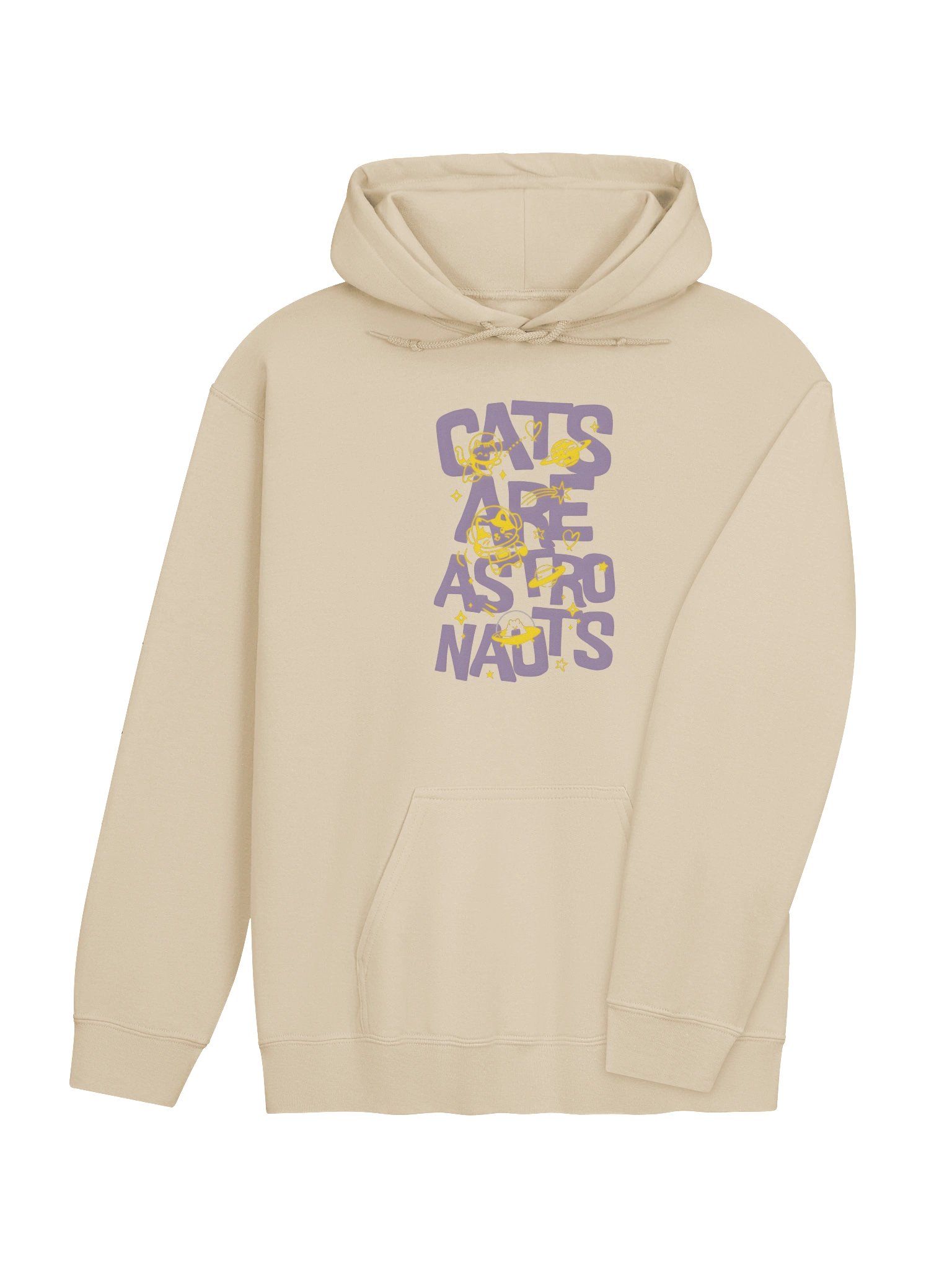 Cats Are Astronauts Graphic Hoodie product image (4)