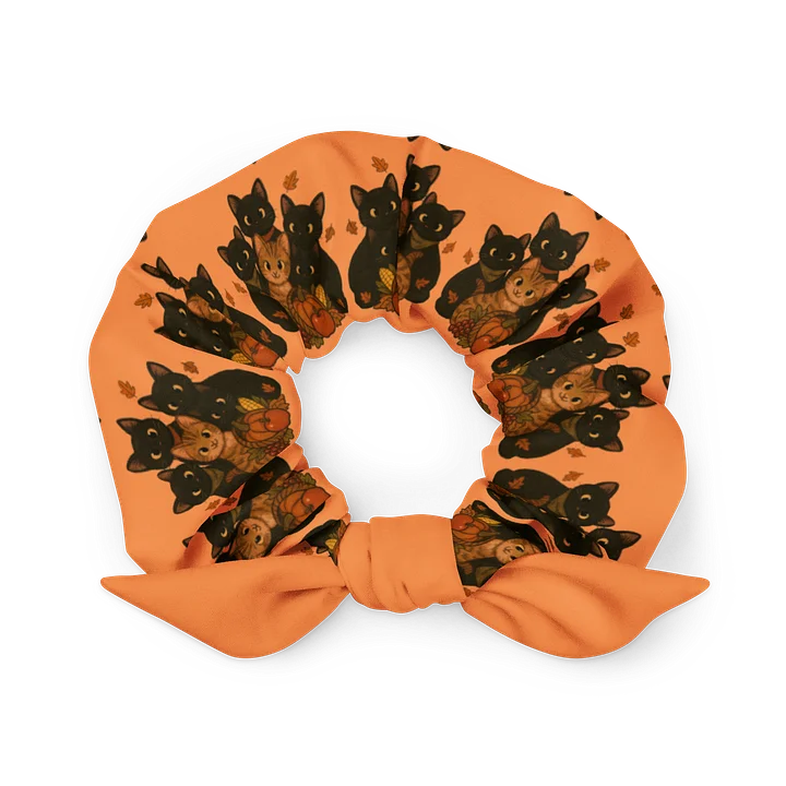 cat brigade fall All-Over Print Scrunchie product image (1)