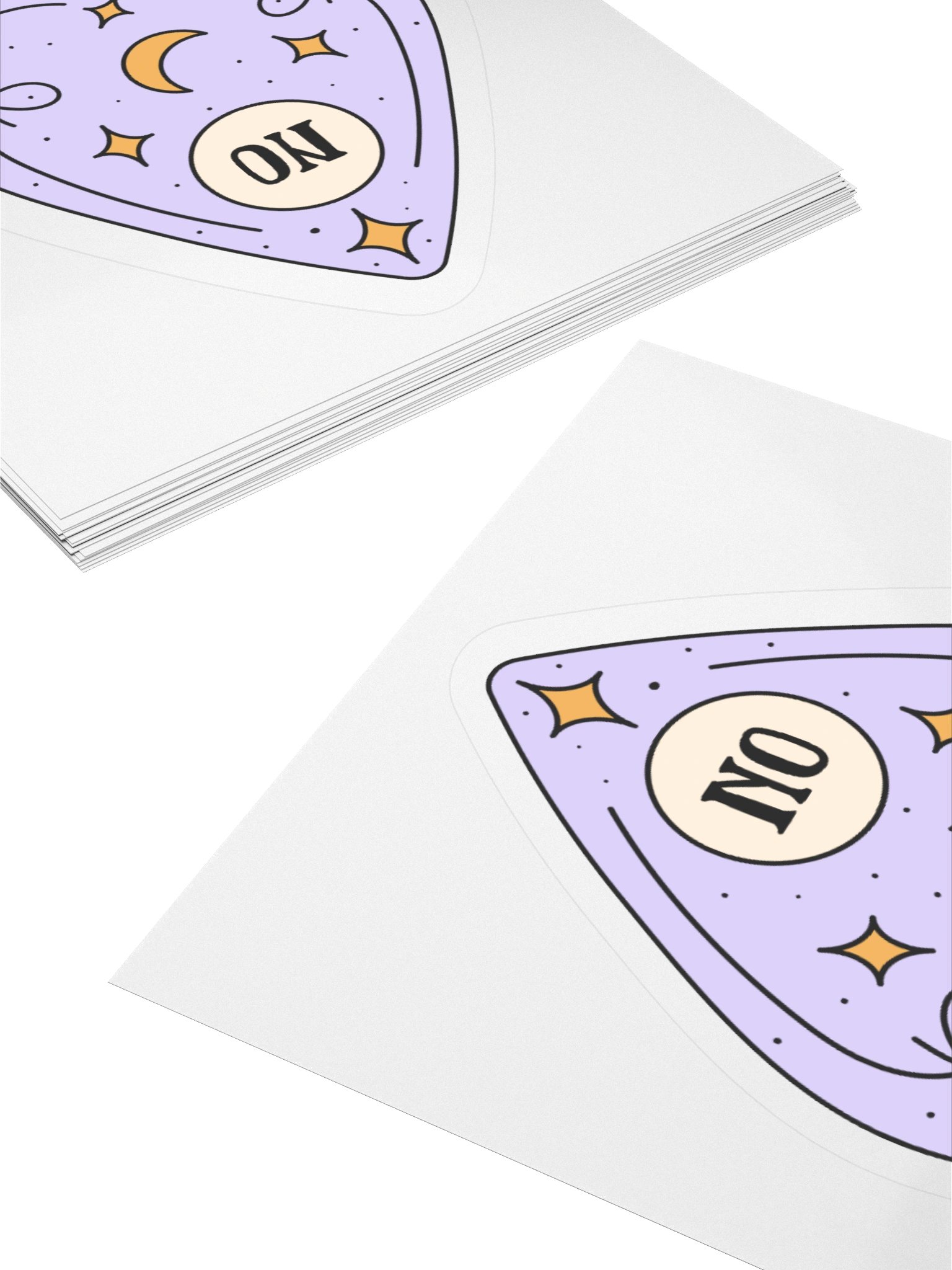 "No" Ouija Board Response Sticker product image (4)
