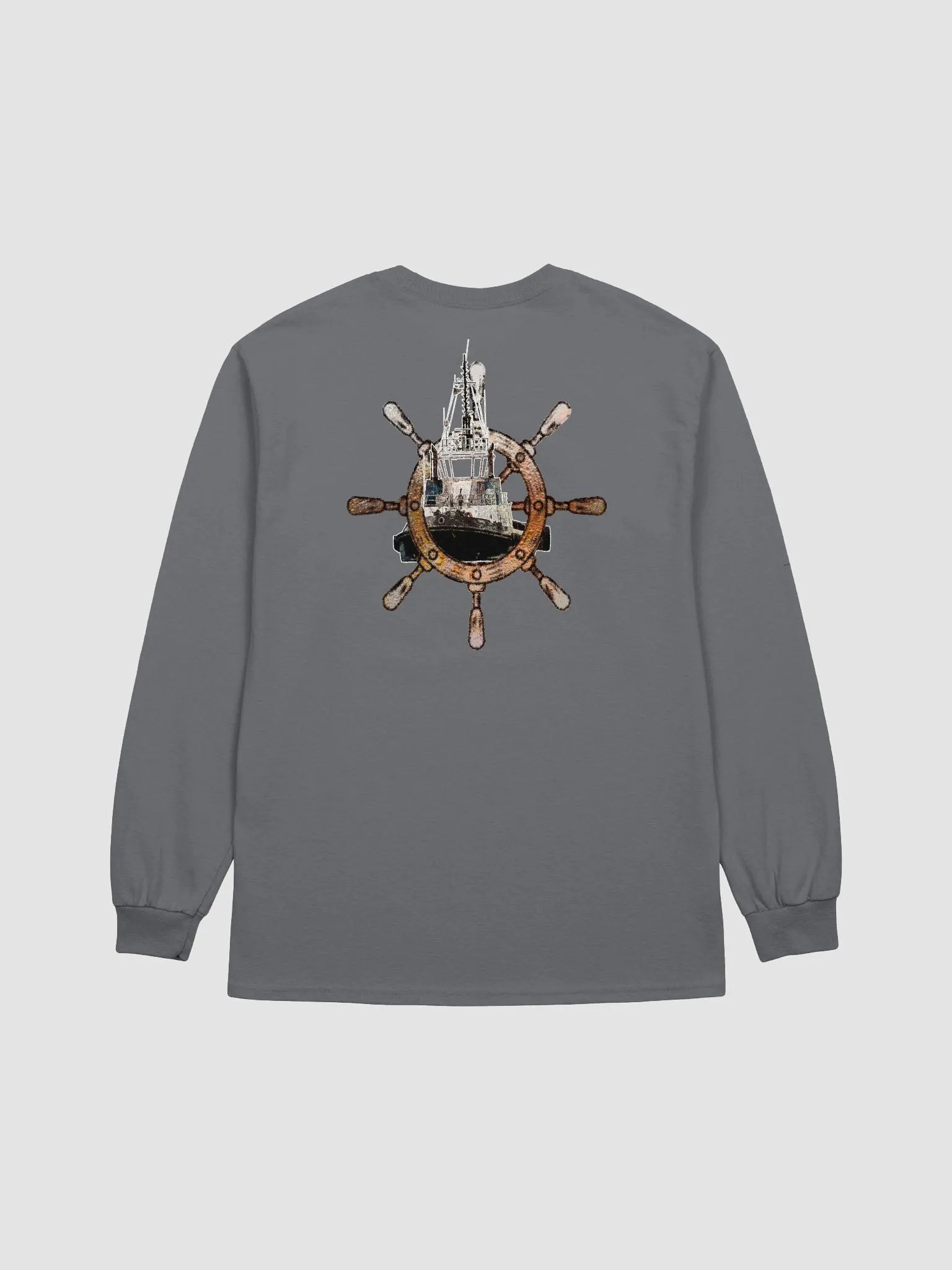 Ship Wheel & Tug Chief – Maritime Workwear | Twin Anchor Apparel Saltwater Long Sleeve Line product image (29)