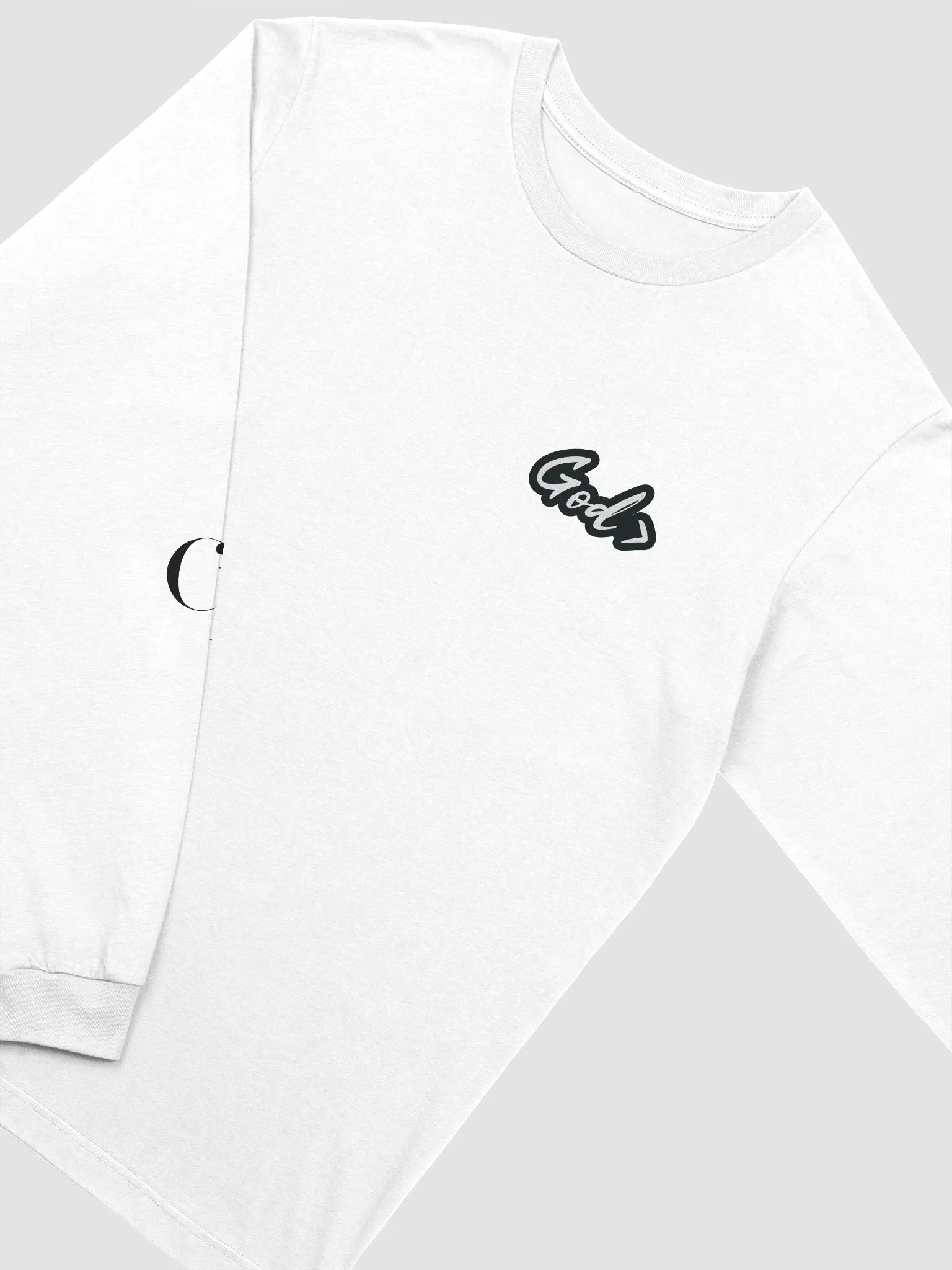 God > ALT Long Sleeve - (WHITE TEXT) product image (9)