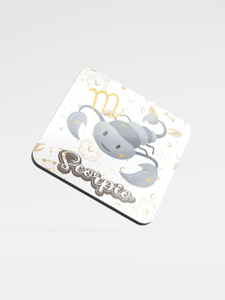 Scorpio Cork Coaster product image (1)