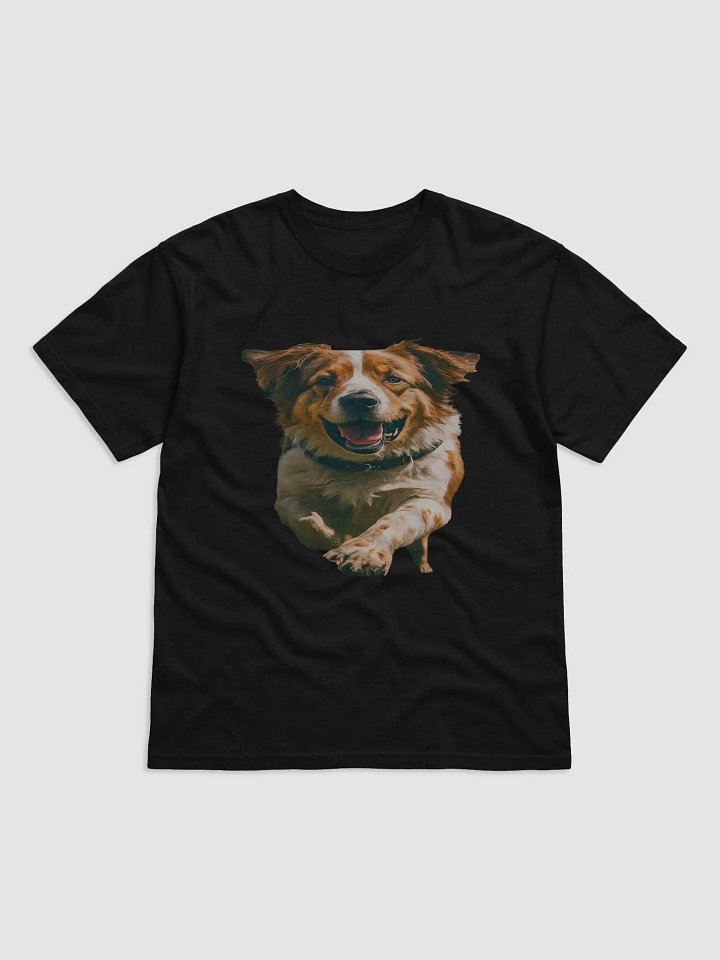 Happy Pup Running T-Shirt product image (1)