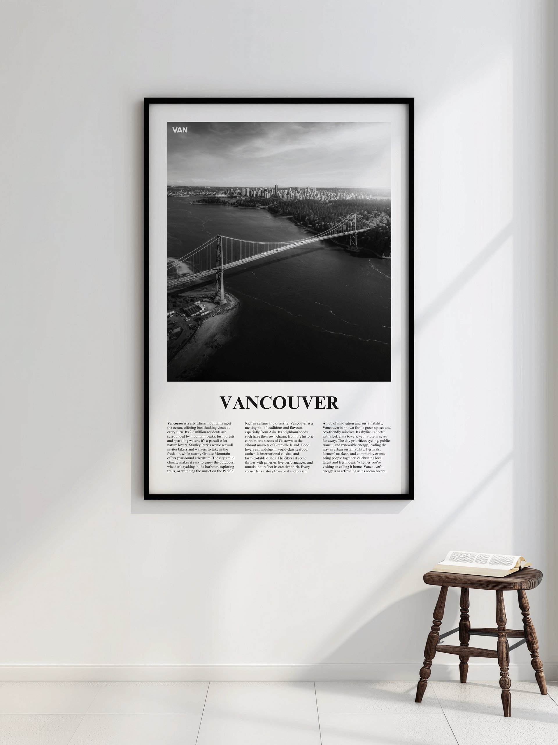 Vancouver 03 Newspaper Poster product image (6)