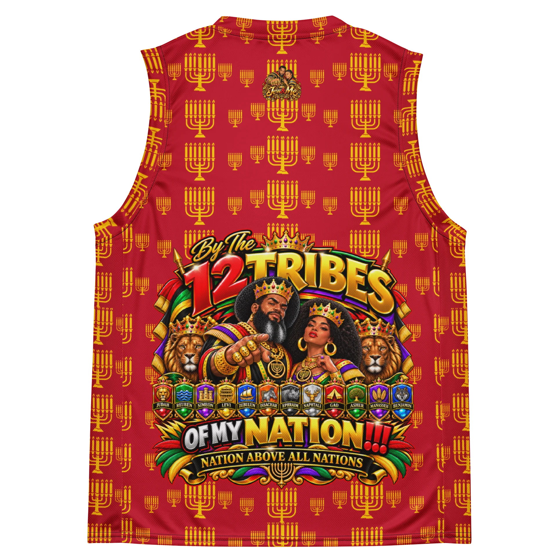 12 Spots Taken Basketball Jersey Red product image (4)
