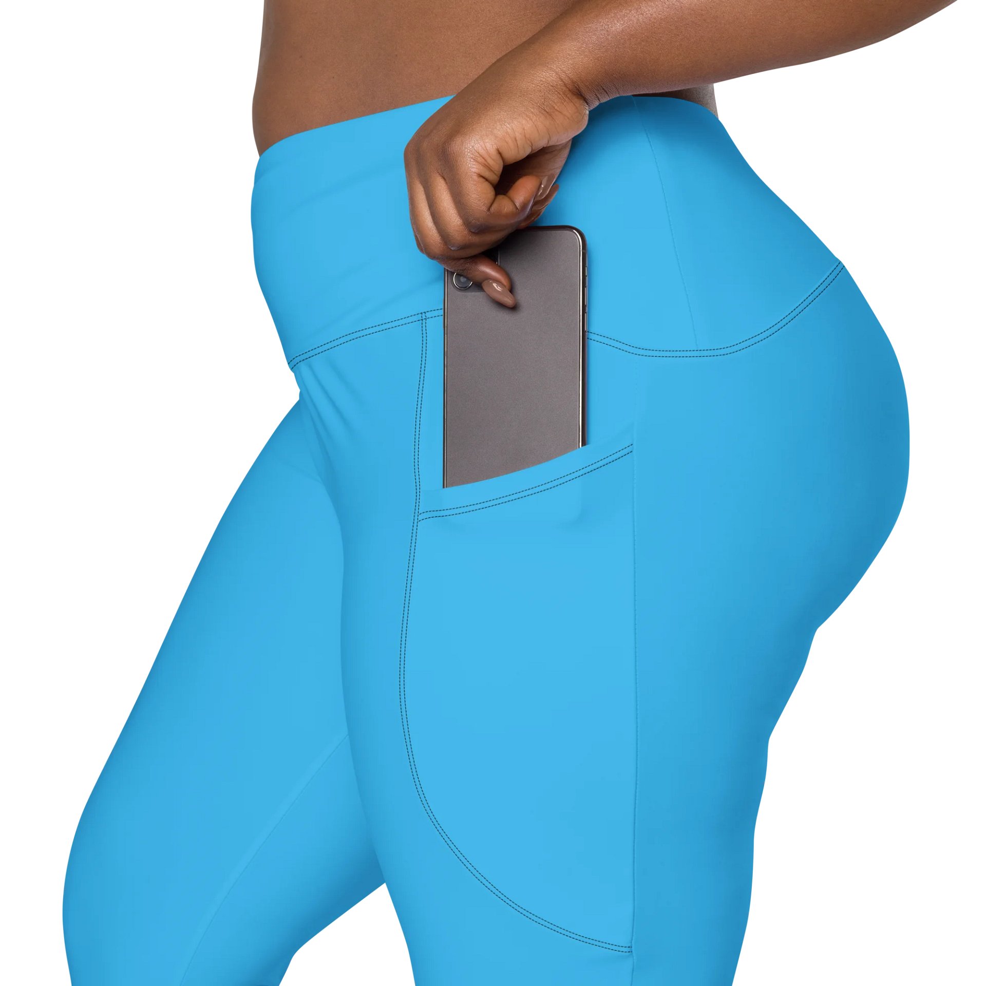 Leggings w pockets small logo product image (7)