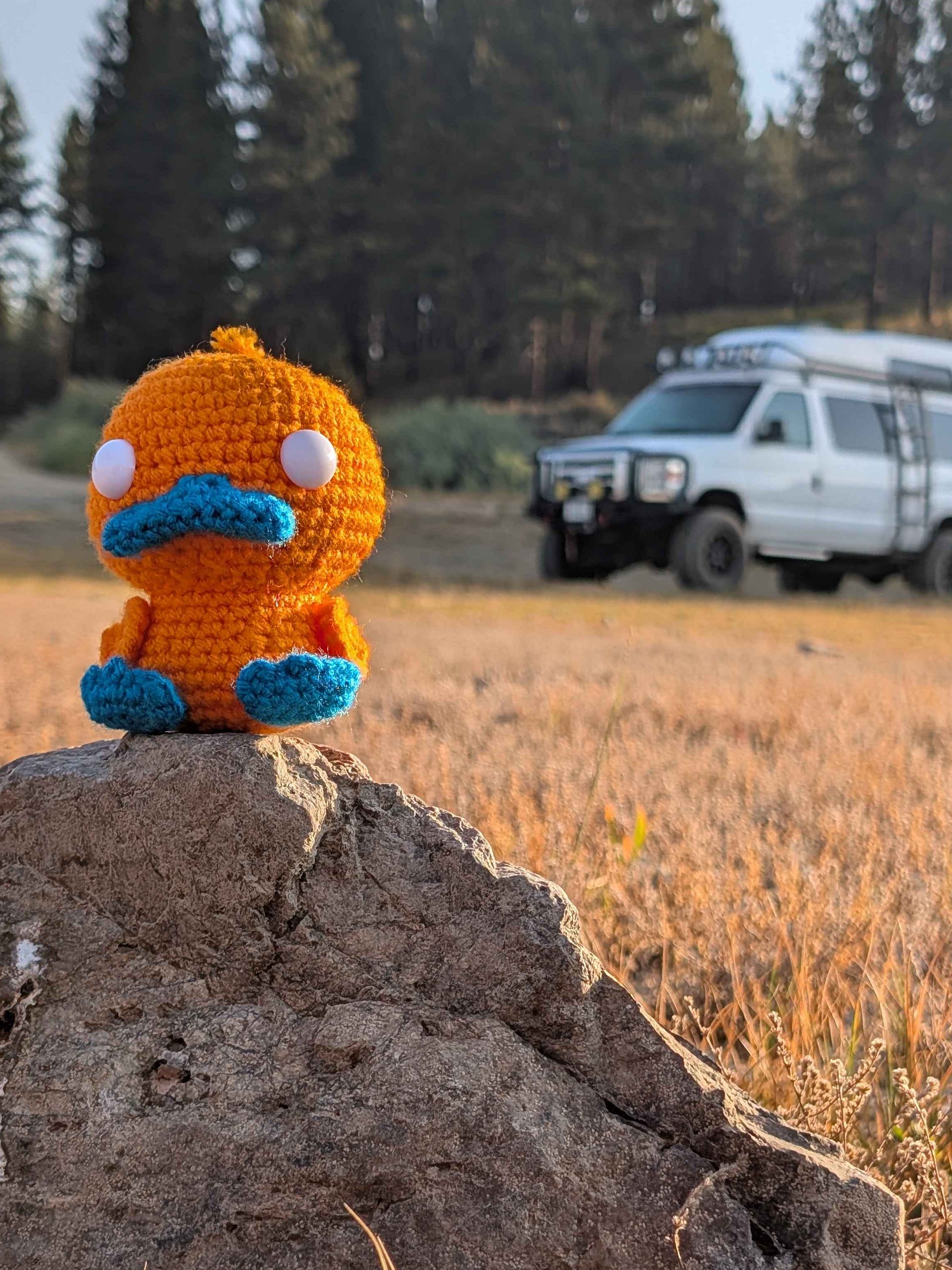 Crochet "TheGingerDuck" Desk-Pal Plushie product image (6)