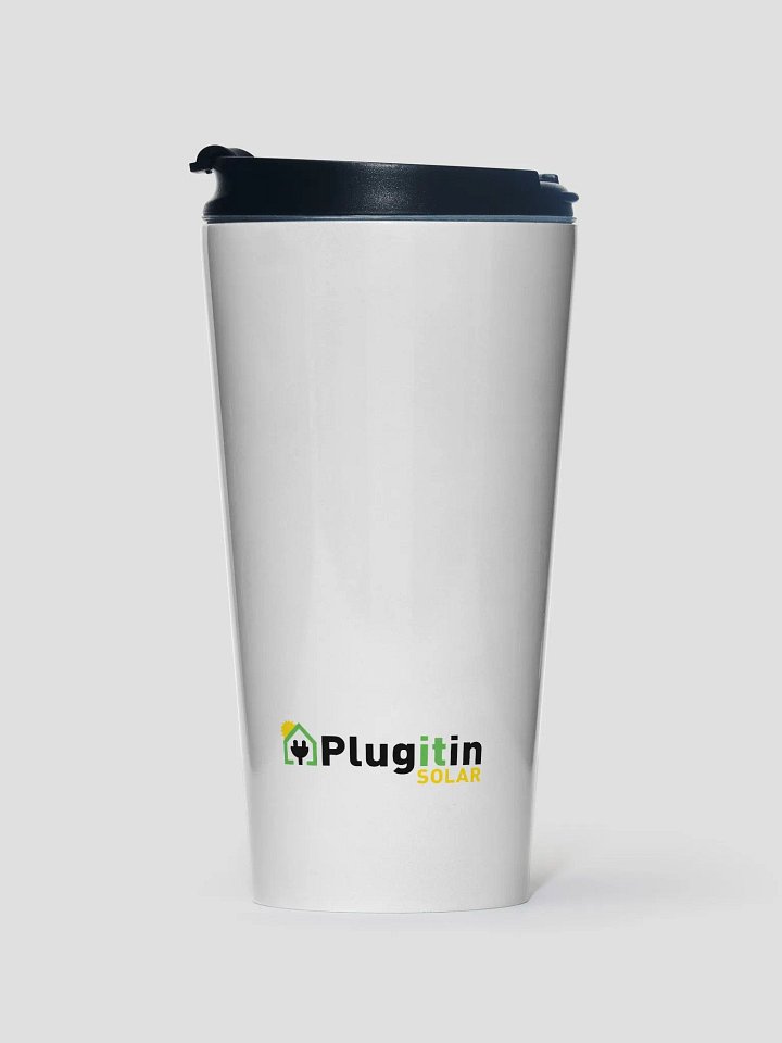 Plug It In Solar High-Quality Stainless Steel Travel Mug product image (1)