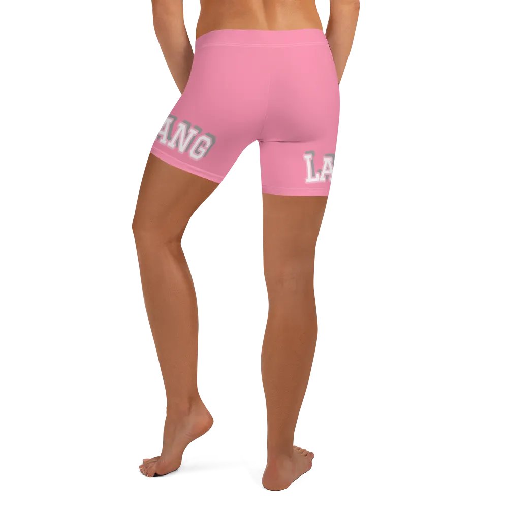 Lang Lang - Infamous Pink Yoga Shorts product image (3)