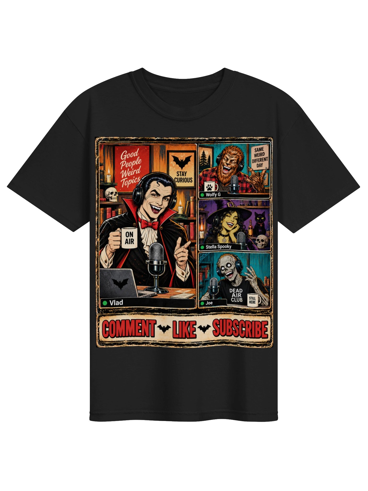 Good People, Weird Topics Tee product image (1)