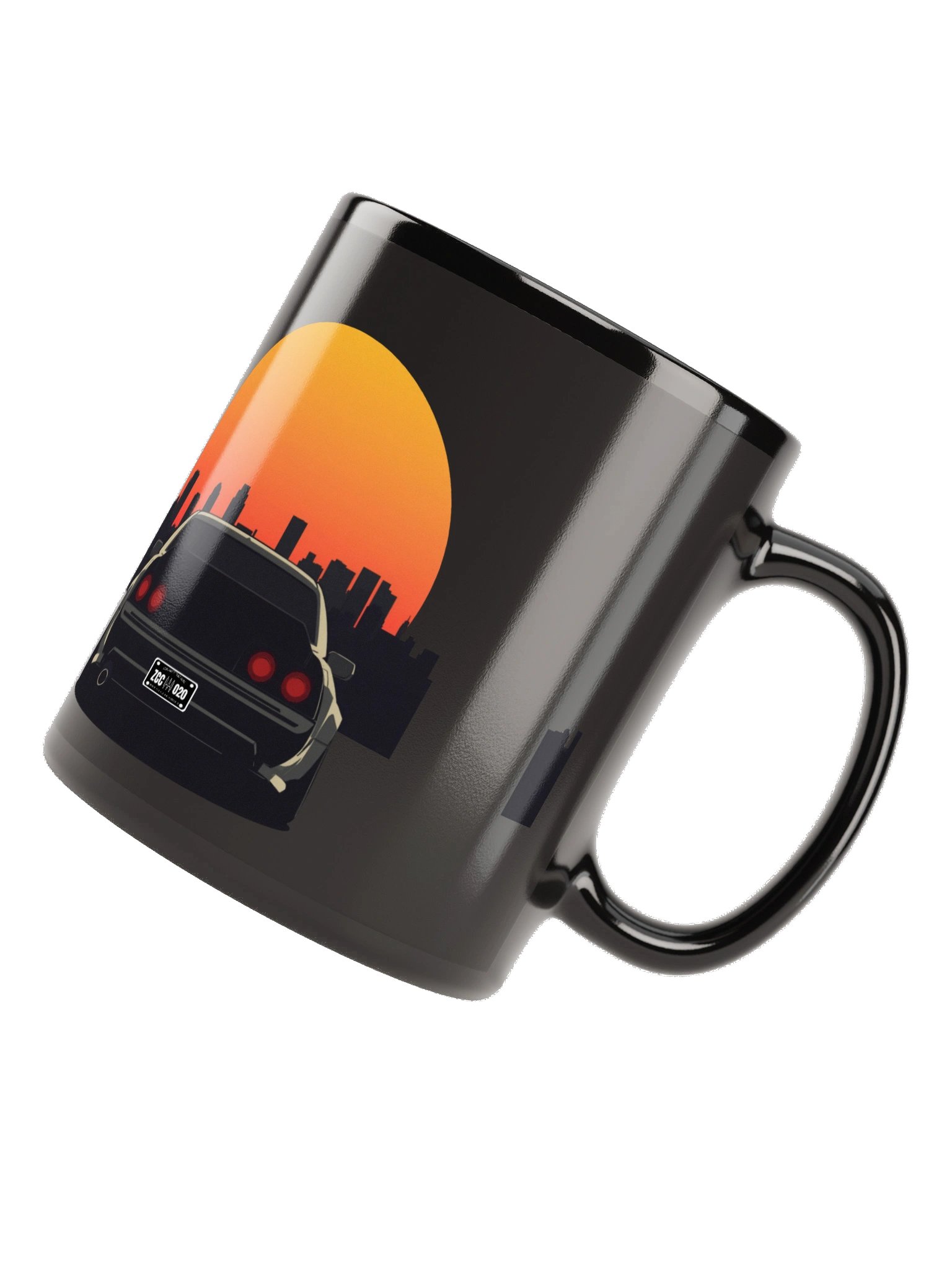 Golden Hour Send-off Premium Ceramic Mug –JDM Sunset Edition product image (11)