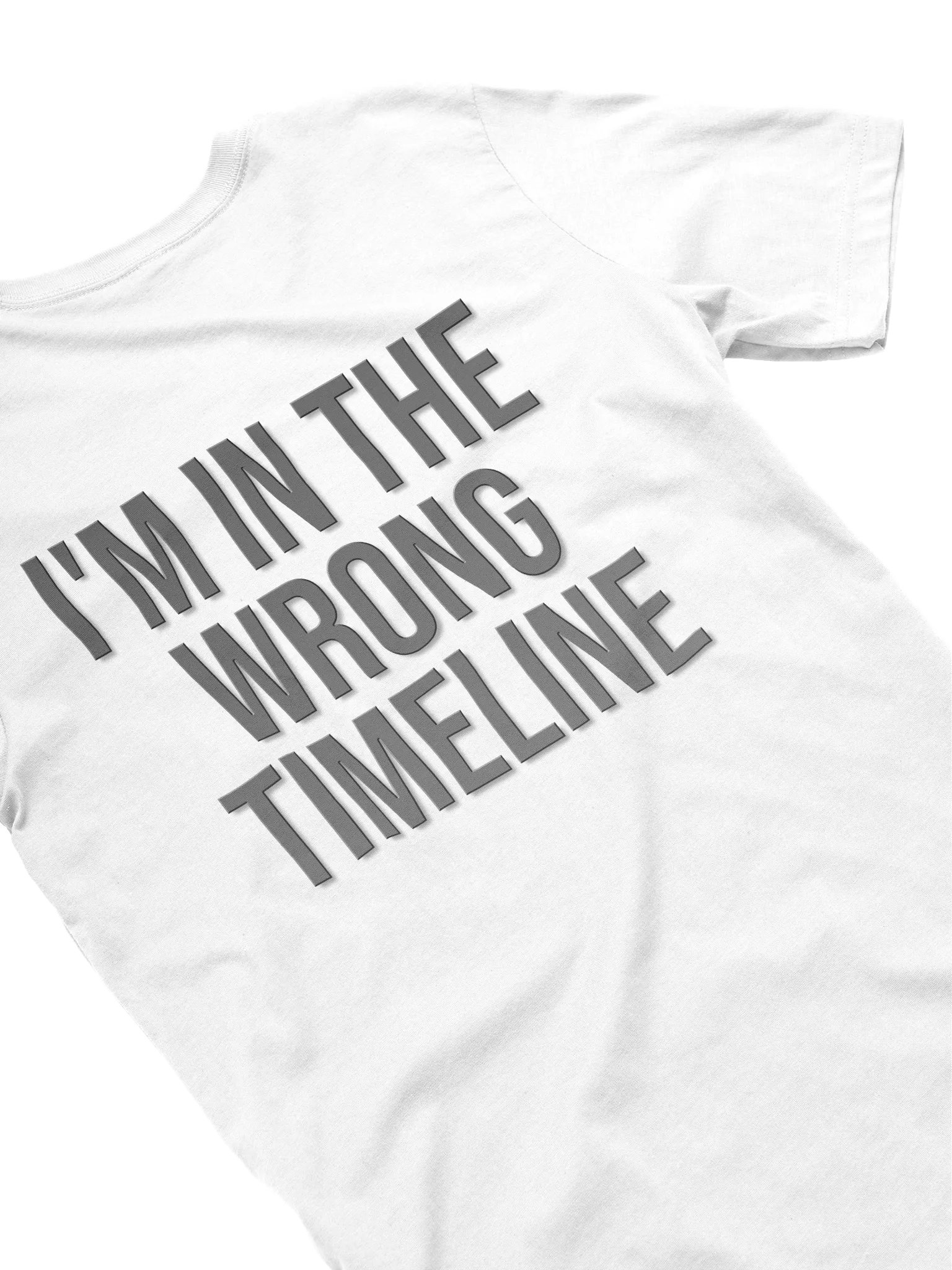 WRONG TIMELINE Supersoft T-shirt product image (23)