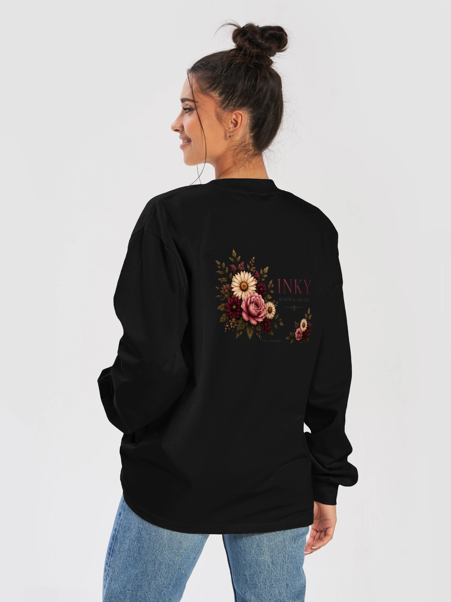 Inky Botanical Signature Unisex Sweatshirt product image (8)