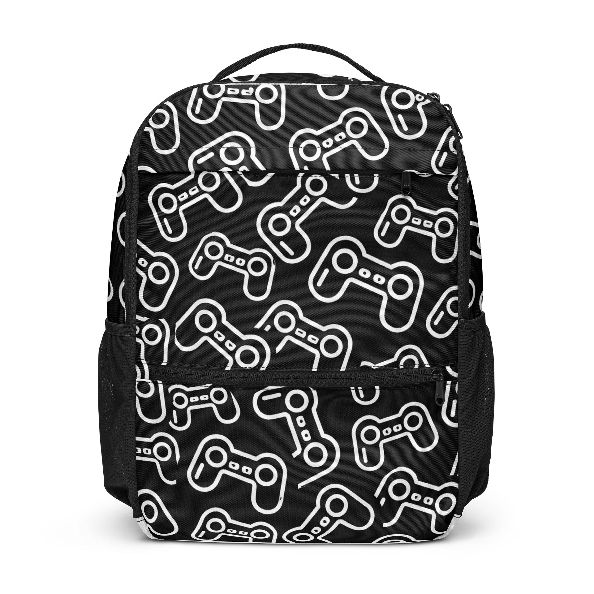 Sac à dos imprimé intégral manette blanche product image (4)