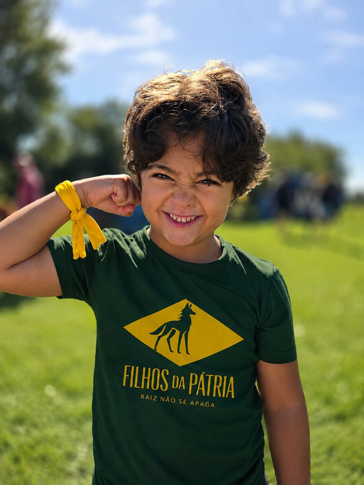 Camiseta Fundadora Filhos da Patria KIDS Verde product image (1)