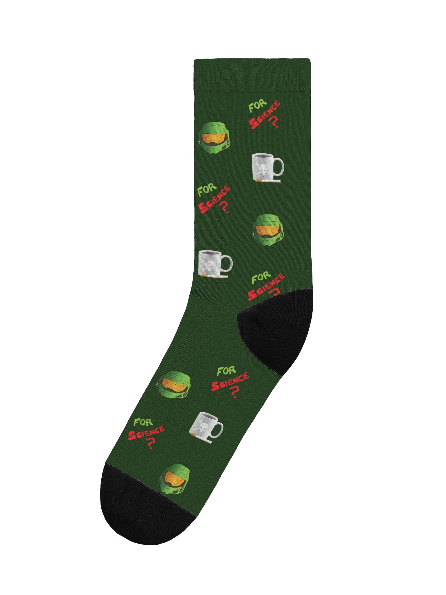 Cigarettes, Coffee, & Halo Premium Socks product image (1)