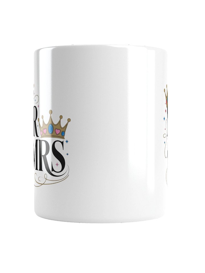 Classic Mr & Mrs Crown Pair Coffee Mug product image (6)
