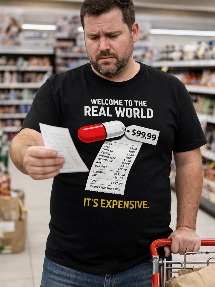 Welcome to the Real World — It’s Expensive Tee product image (1)