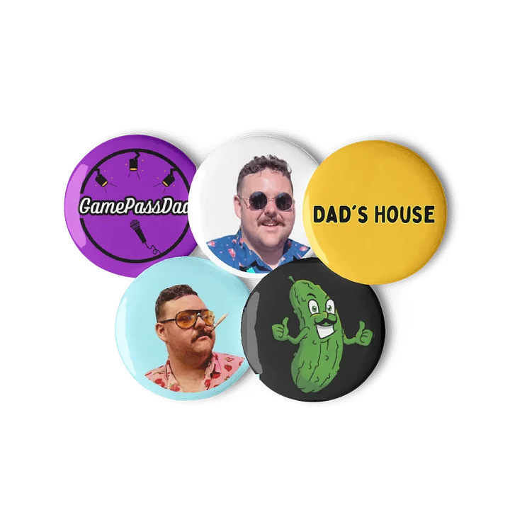 GamePassDad Pins (5pcs) product image (1)