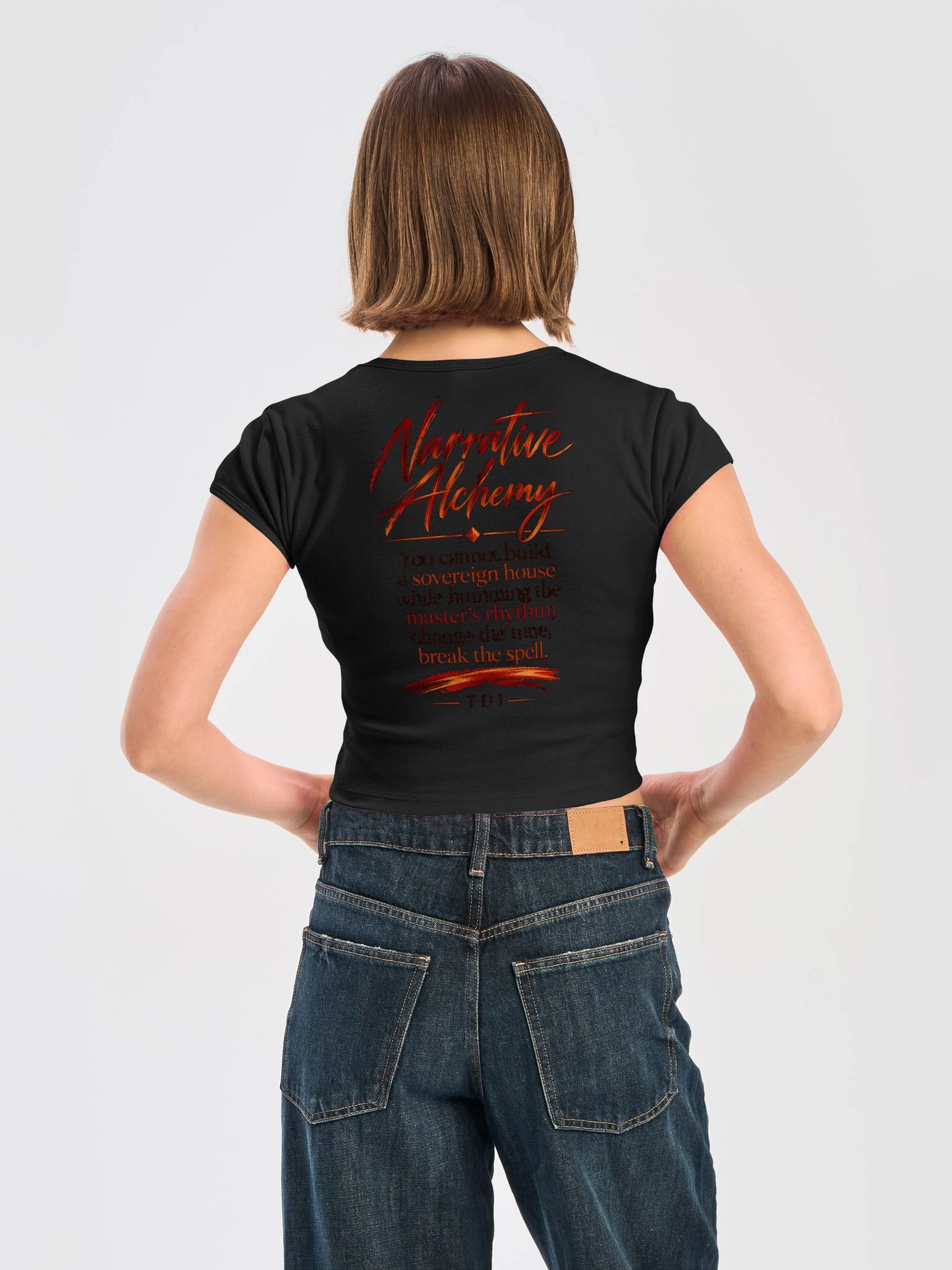 I AM The Gitch - crop tee product image (4)