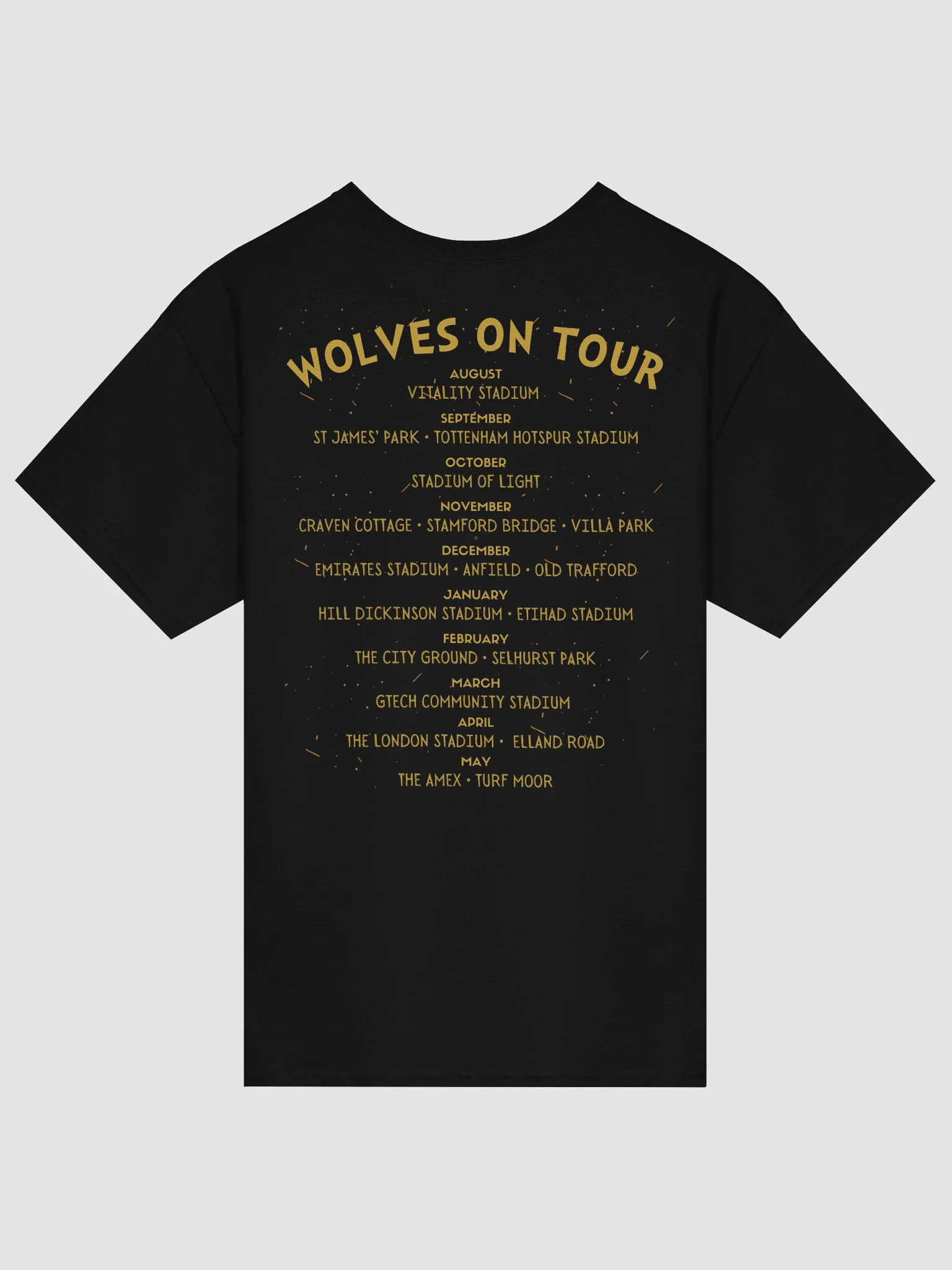 WOLVES ON TOUR TEE product image (2)