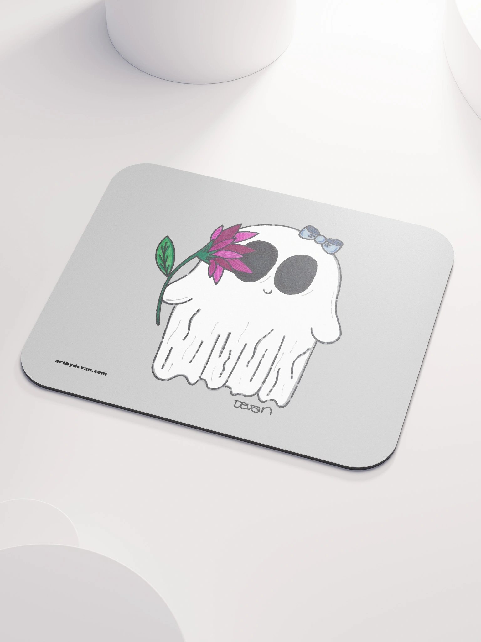 Cute Ghost Mousepad product image (3)