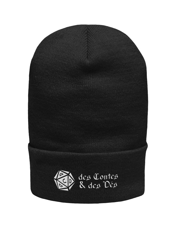 Tuque DCDD Logo NB + Texte product image (1)