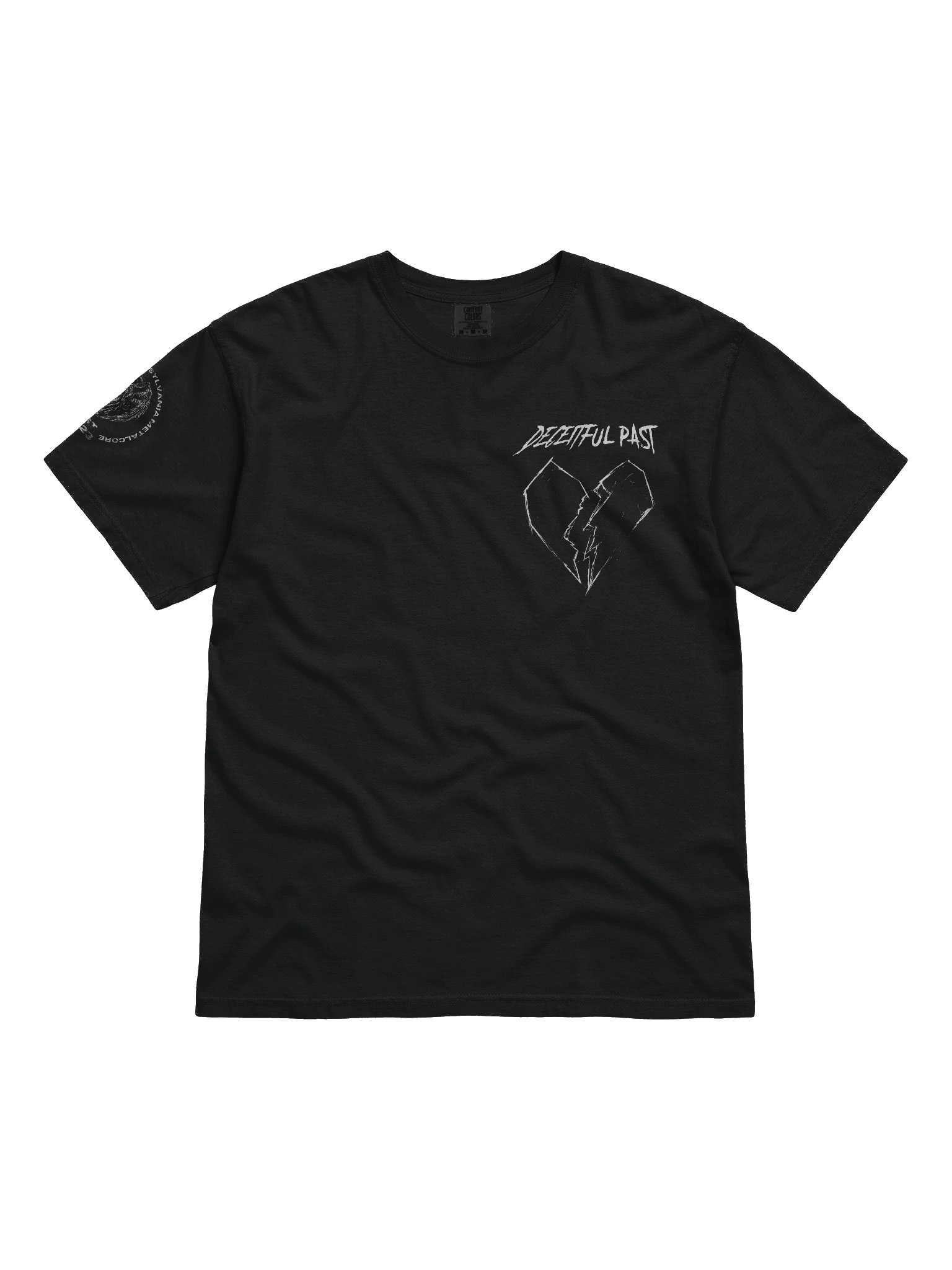 "Wounded Heart" Black T-Shirt product image (1)
