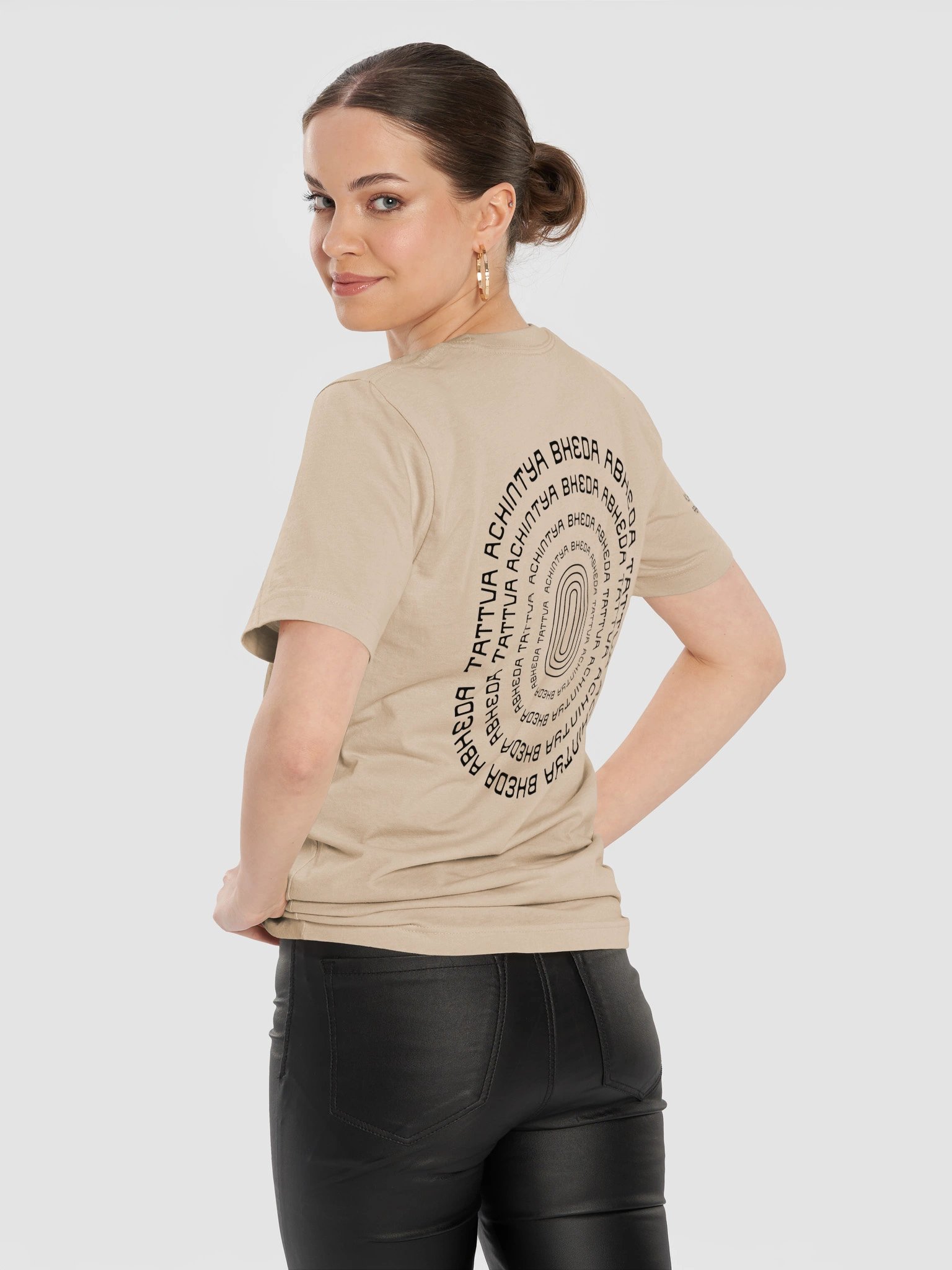 achintya bheda abheda tattva tee - black artwork product image (12)