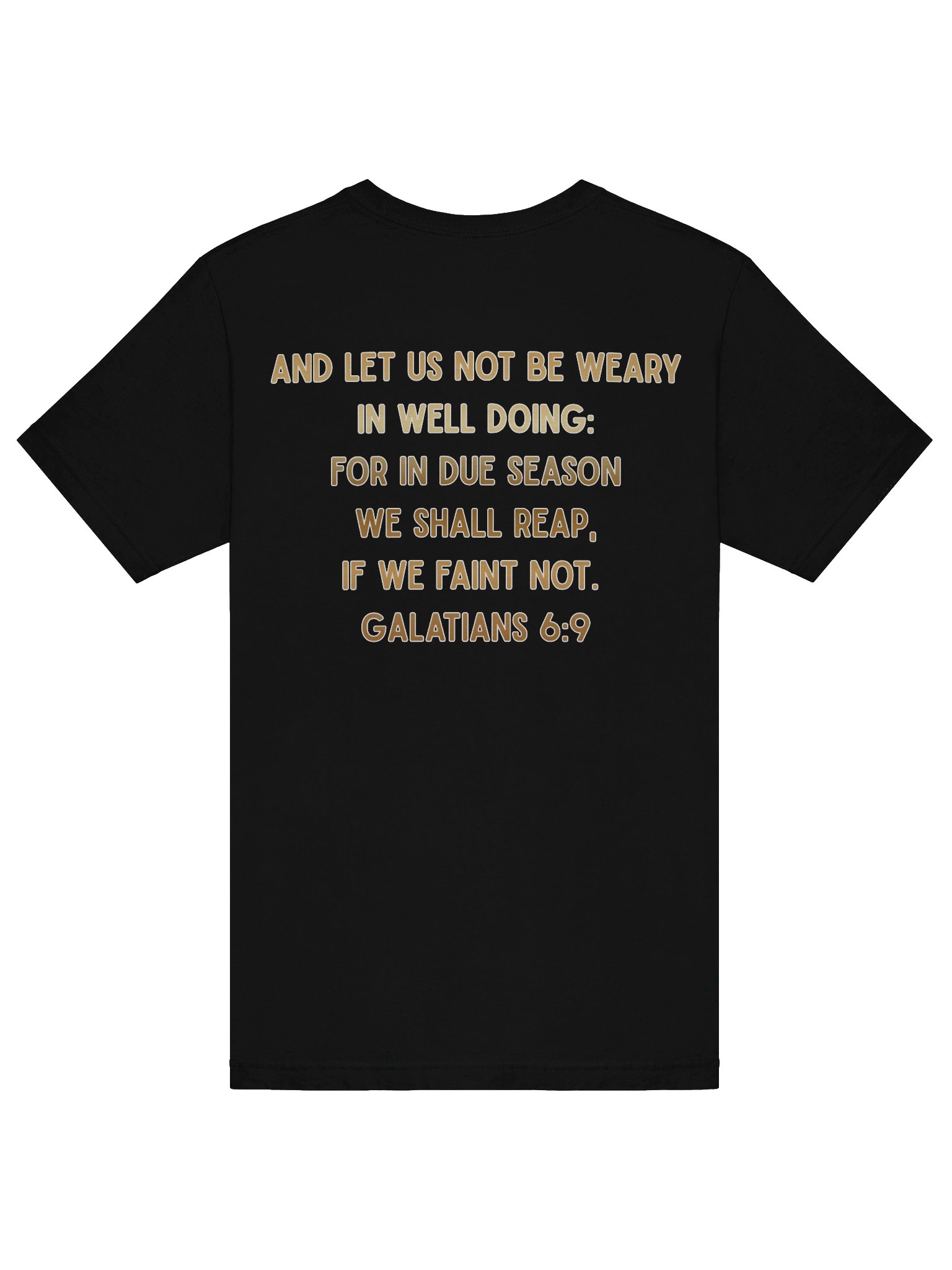 Don't Quit Galatians 6:9 Inspirational T-Shirt product image (6)
