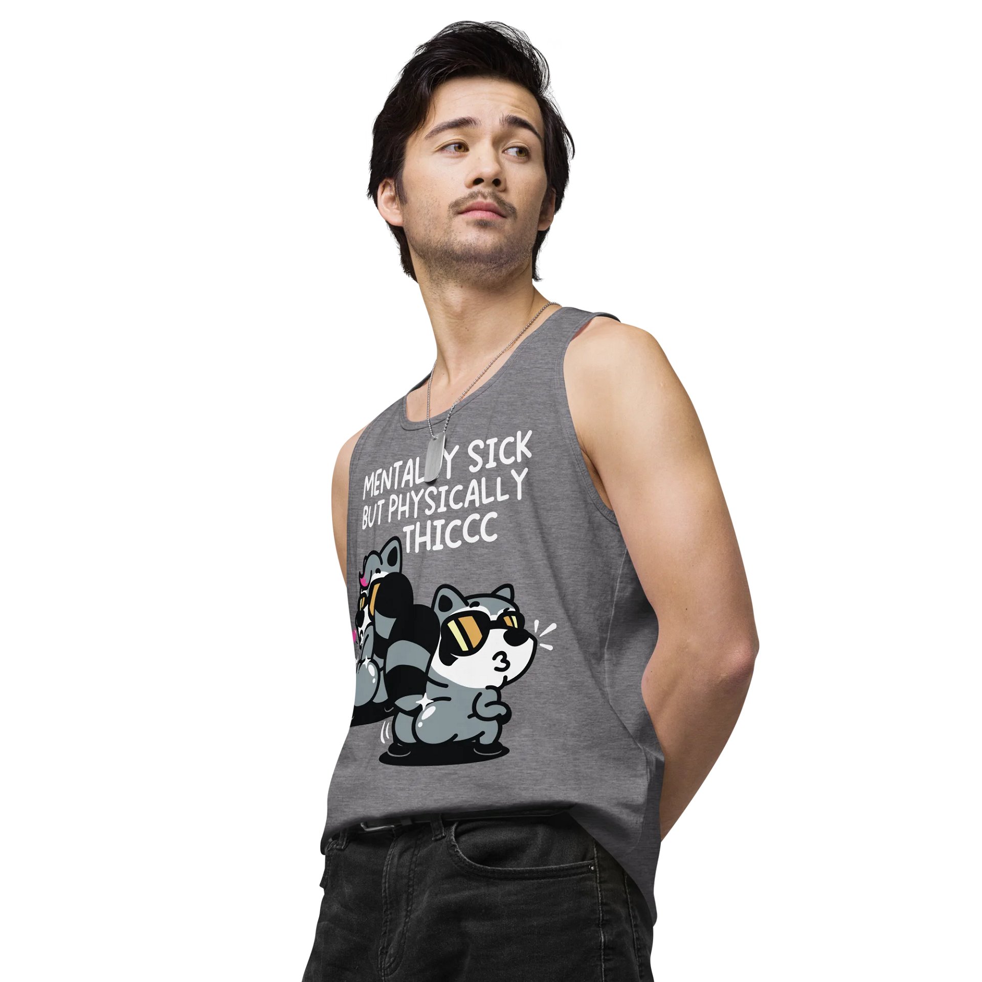 Physically Thiccc Men's Tank Top product image (4)