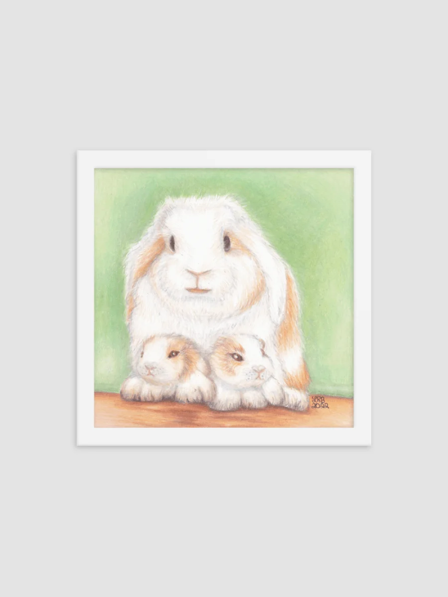 Bunnies Framed Print product image (2)