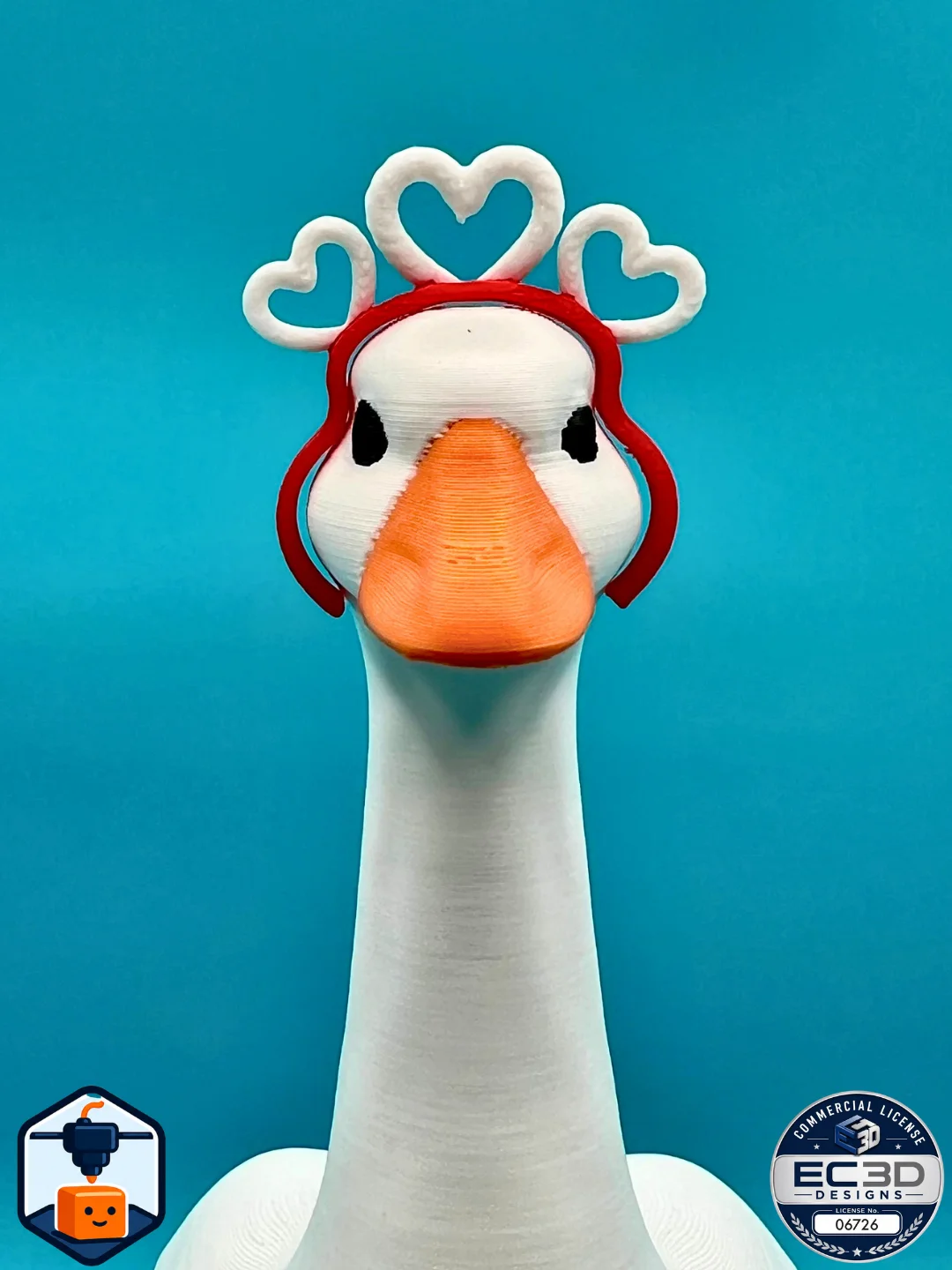 Valentine Heart Headband- Desk Goose product image (1)
