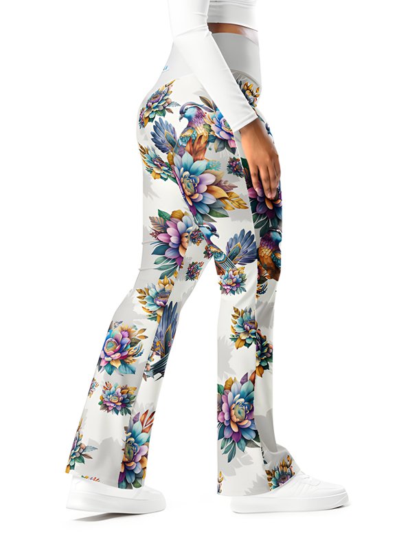 Garden of EDEN-Flare Leggings product image (8)