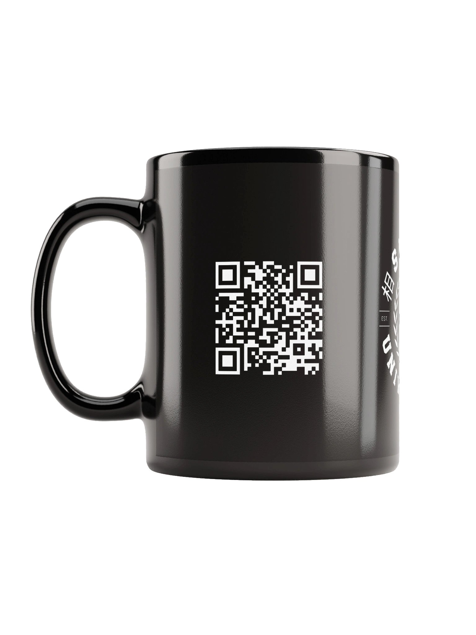 Sumo U [Logos] White Txt Black Mug 2025 product image (6)