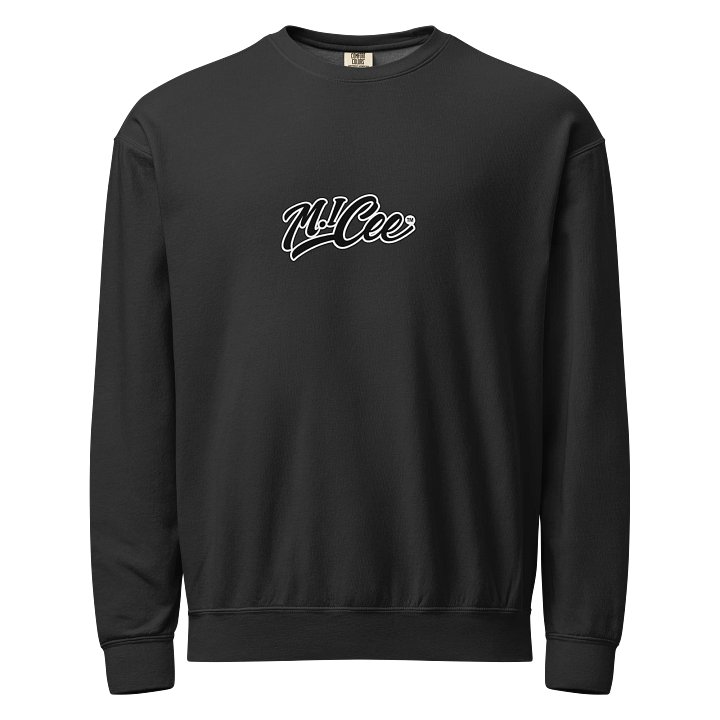 micee26 Unisex Garment-Dyed Fleece Crewneck Sweatshirt product image (1)