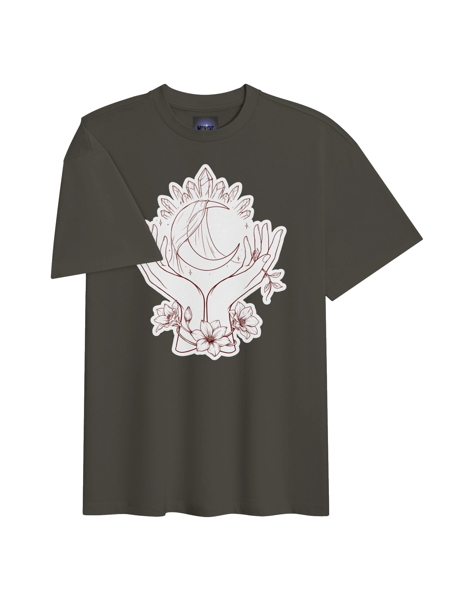 Manifest Moon // Divine Crystals Box Tee product image (5)