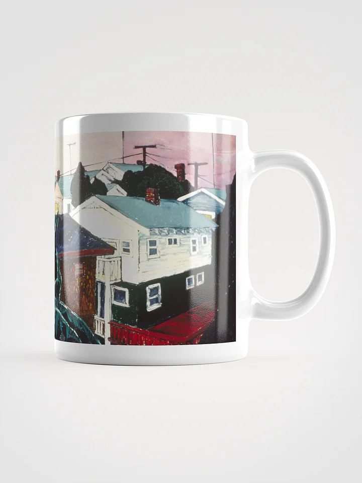 Leaning into Night (1983) on White Glossy Mug product image (1)