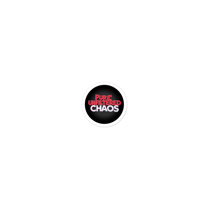 Pure Unfiltered Chaos Stickers product image (1)