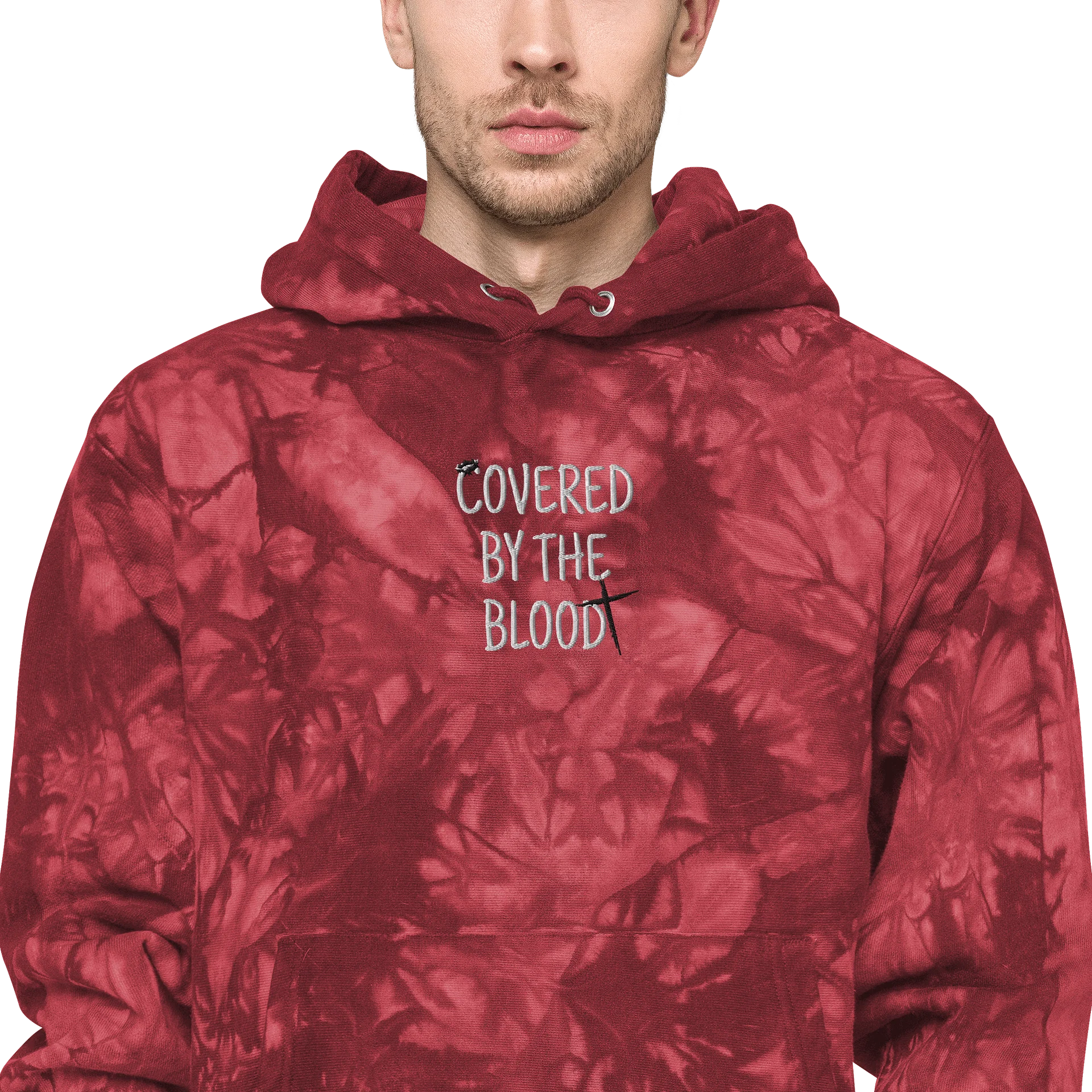 Covered By The Blood - Champion Hoodie product image (3)