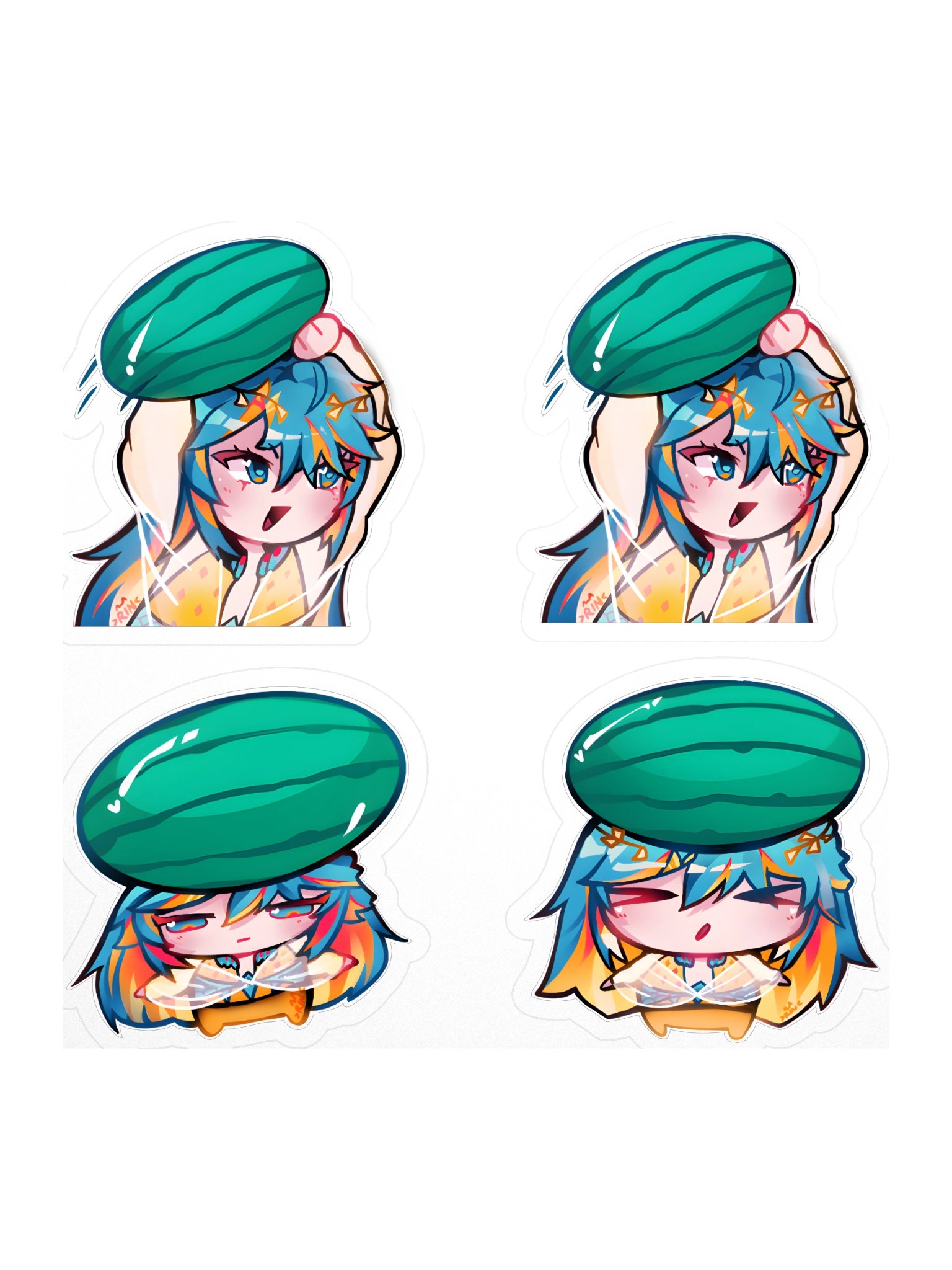 The Melon Trifecta Sticker Pack! product image (1)