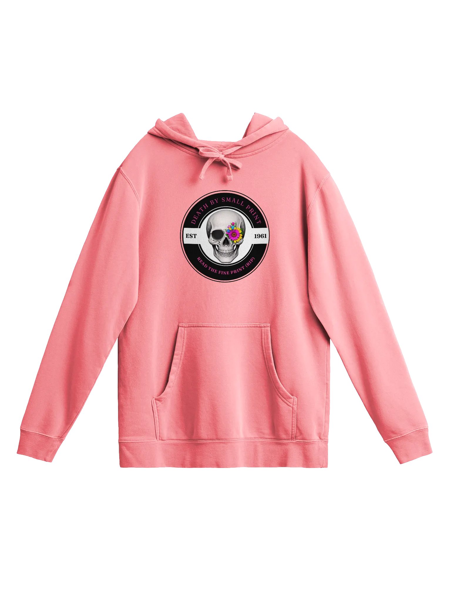 Death by Small Print - Read the Fine Print (RIP) Hoodie product image (1)