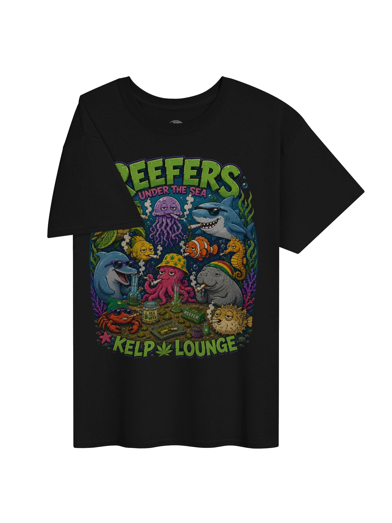 REEFERS Under the Sea — Kelp Lounge Graphic Tee product image (3)