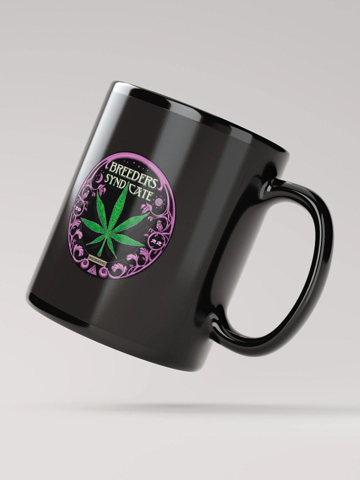 Breeders Syndicate Podcast Classic Logo Black Mug 2 Sizes product image (4)