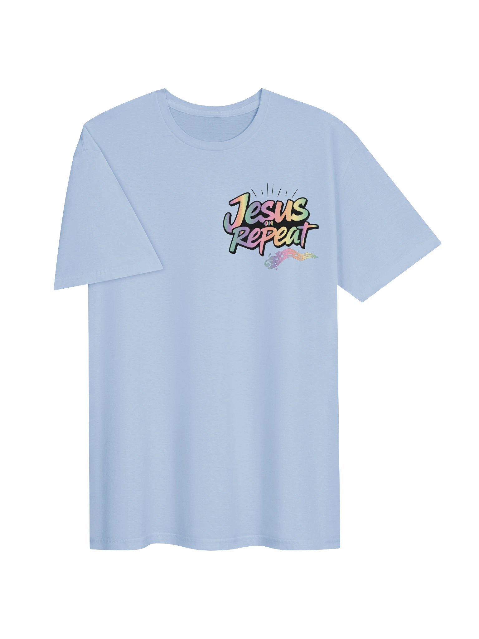 Jesus on Repeat Praise Dance T-shirt product image (5)