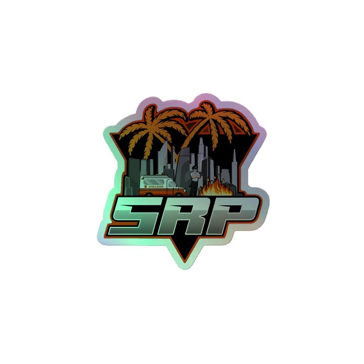 Cityscape Holographic Sticker Set product image (2)