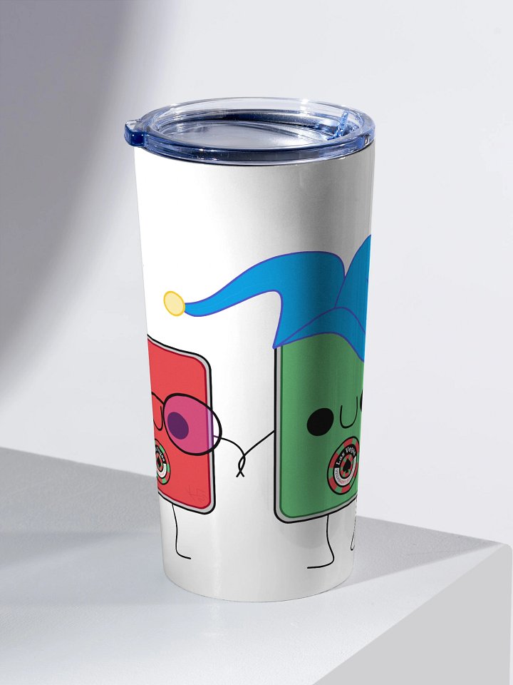 Vegas Advantage Couple of Cards 20oz Stainless Steel Tumbler product image (2)